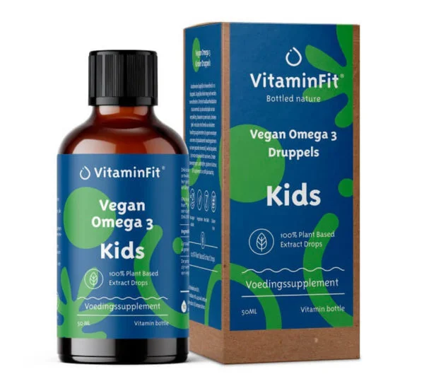 VitaminFit Vegan Omega 3 Kids Druppels 50 ML