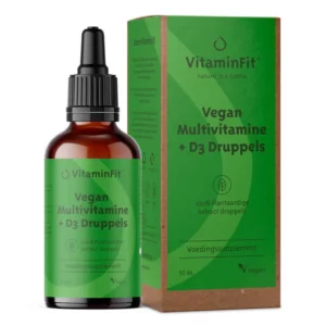 VitaminFit Vegan Multivitamine + D3 Druppels
